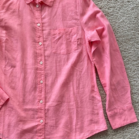 J. Crew Pink Button Down Shirt - Picture 4 of 6